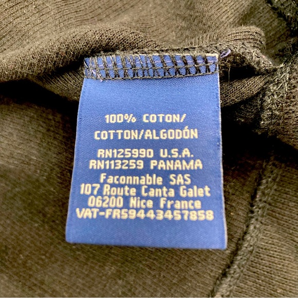 Faconnable Cotton Half Zip - Size Large - Picture 4 of 7